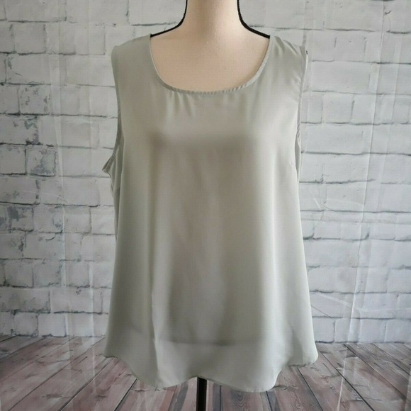 DKNY tank top sleeveless Sz Xl Women's round neck - Picture 3 of 7